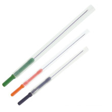 Acupuncture Needles With Color Plastic Handle